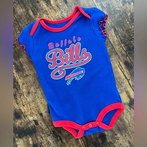 NFL Team Apparel | infant girl Buffalo Bills onesie. Size: 12M - Picture 1 of 9